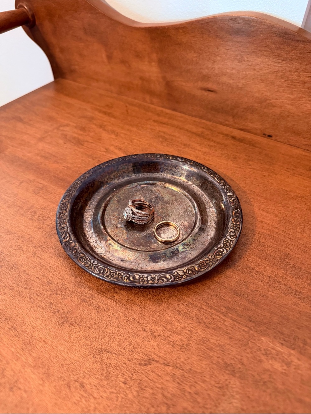 Vintage Community Silverplate Company Trinket/Jewelry Dish